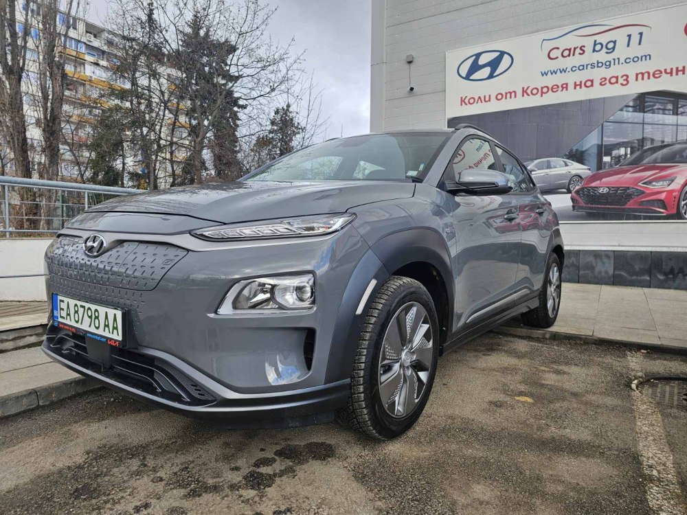 Hyundai Kona 42KW пробег 350 km.